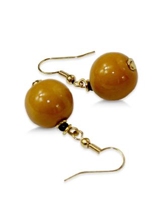 Kazuri Øreringe, Honey